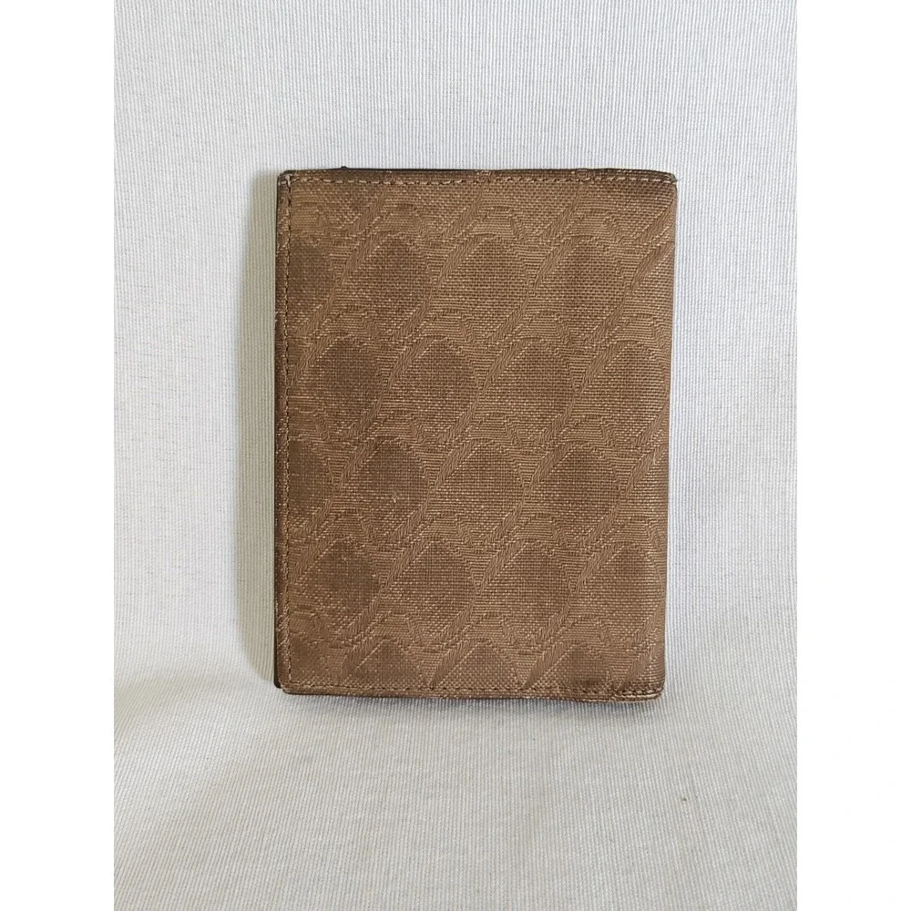 Movado Card Holder Wallet Beige Handmade in ITALY Genuine Credit Card Holder‎